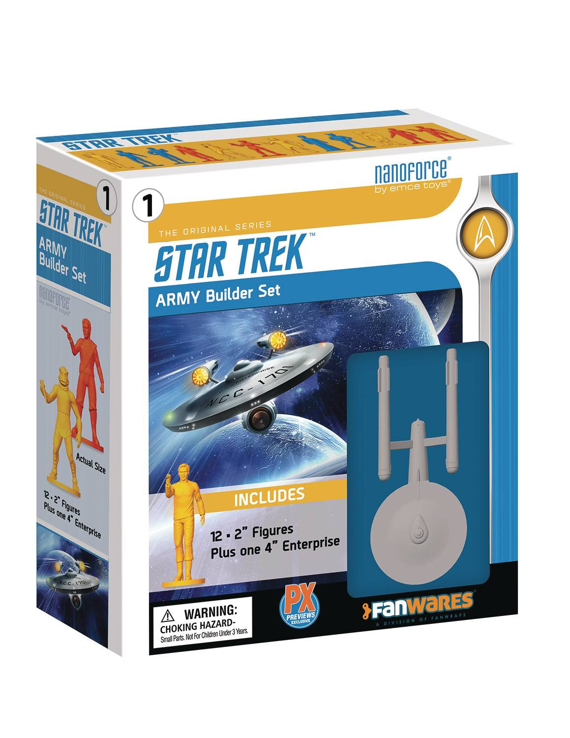 NANOFORCE STAR TREK TOS ARMY BUILDER SET