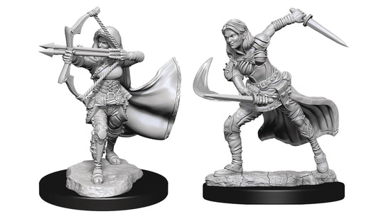 DUNGEONS & DRAGONS NOLZUR'S MARVELOUS UNPAINTED MINI: AIR GENASI (FEMALE)