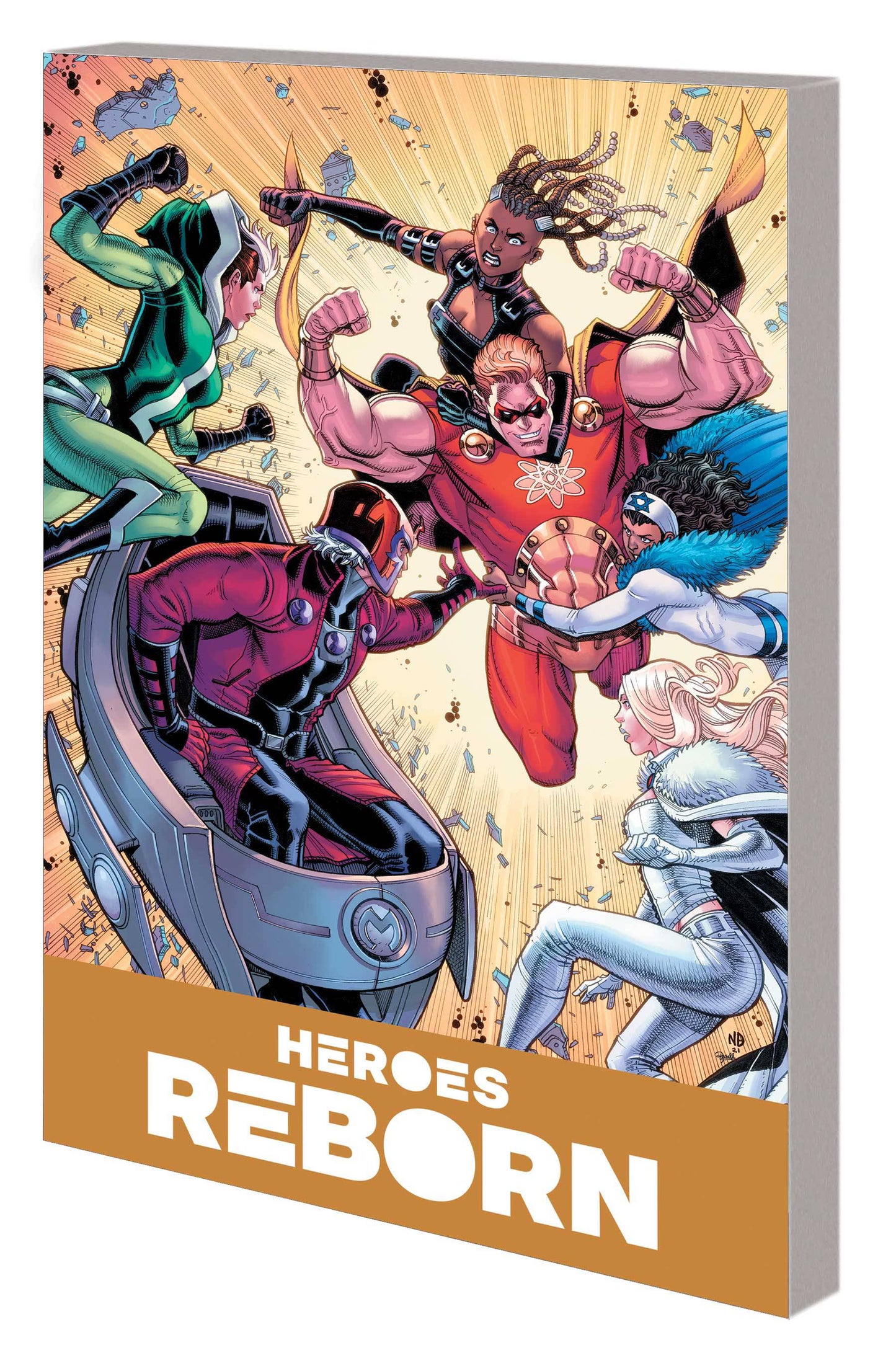 HEROES REBORN AMERICA MIGHTIEST HERO COMPANION VOLUME 01