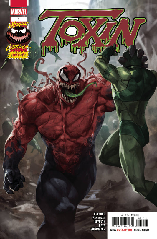 EXTREME CARNAGE TOXIN #1