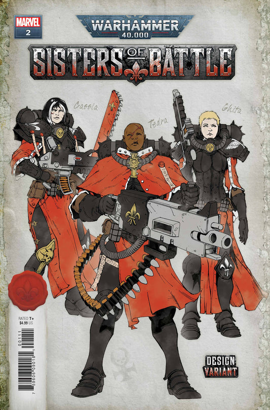 WARHAMMER 40K SISTERS BATTLE #2 (OF 5) SALAZAR DESIGN VARIANT