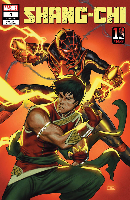 SHANG-CHI #4 CLARKE MILES MORALES 10TH ANNIV VARIANT