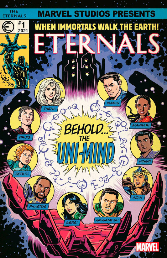 ETERNALS #8 WAHL MCU VARIANT