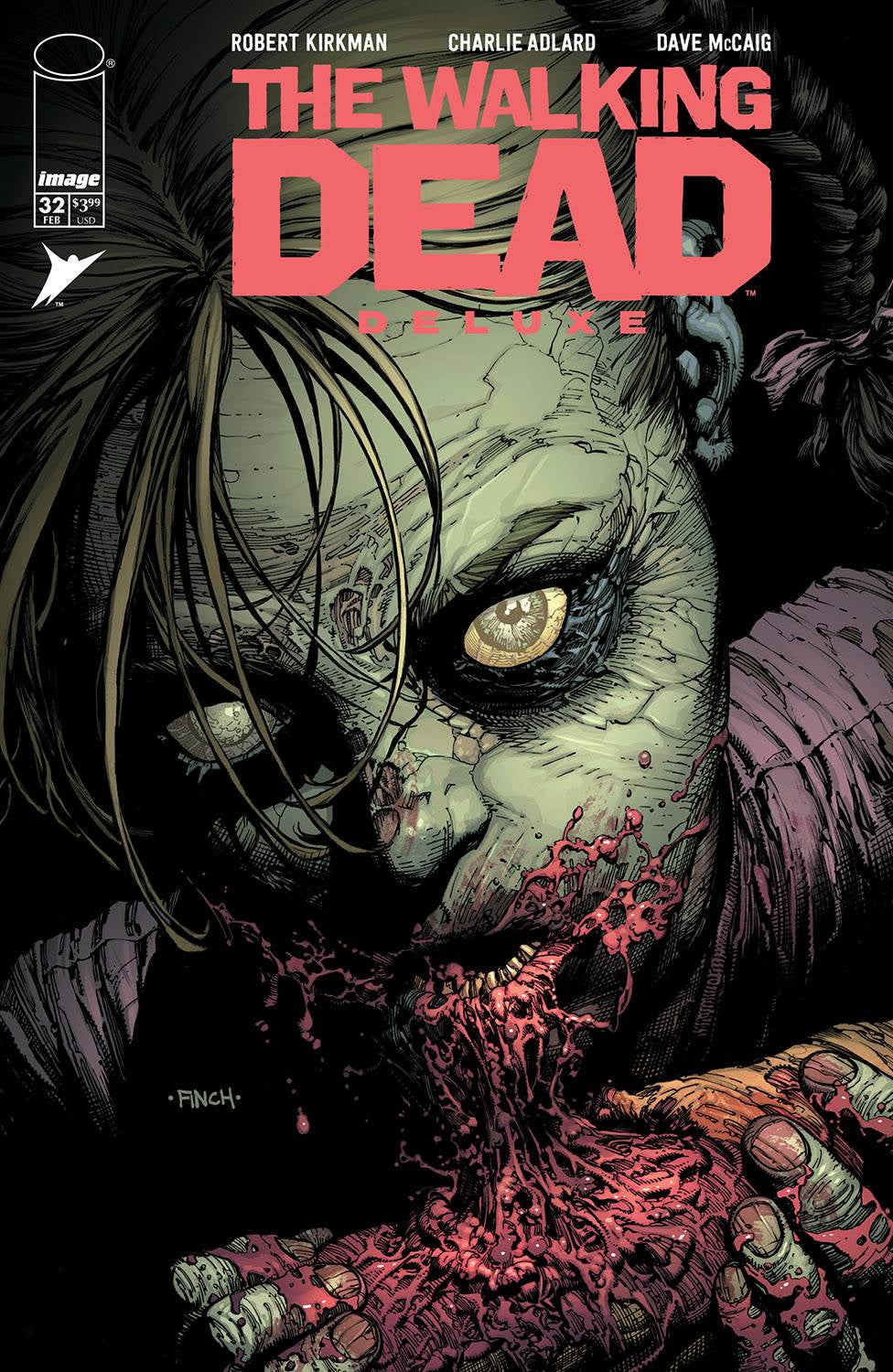 WALKING DEAD DLX #32 CVR A FINCH & MCCAIG