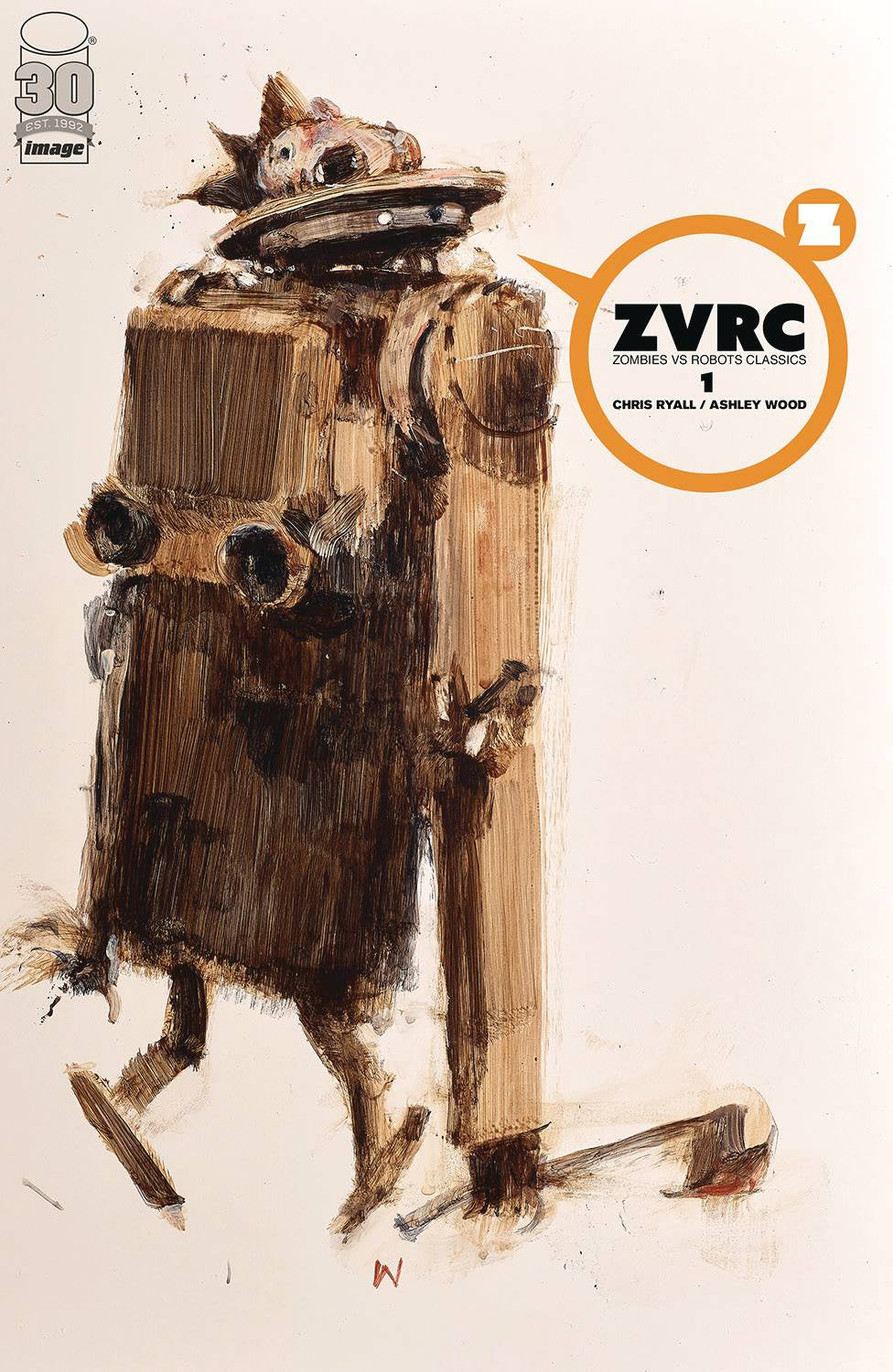 ZVRC ZOMBIES VS ROBOTS CLASSIC #1 (OF 4) CVR A WOOD