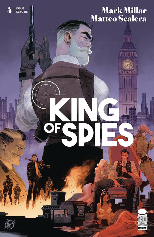 KING OF SPIES #4 (OF 4) CVR A SCALERA