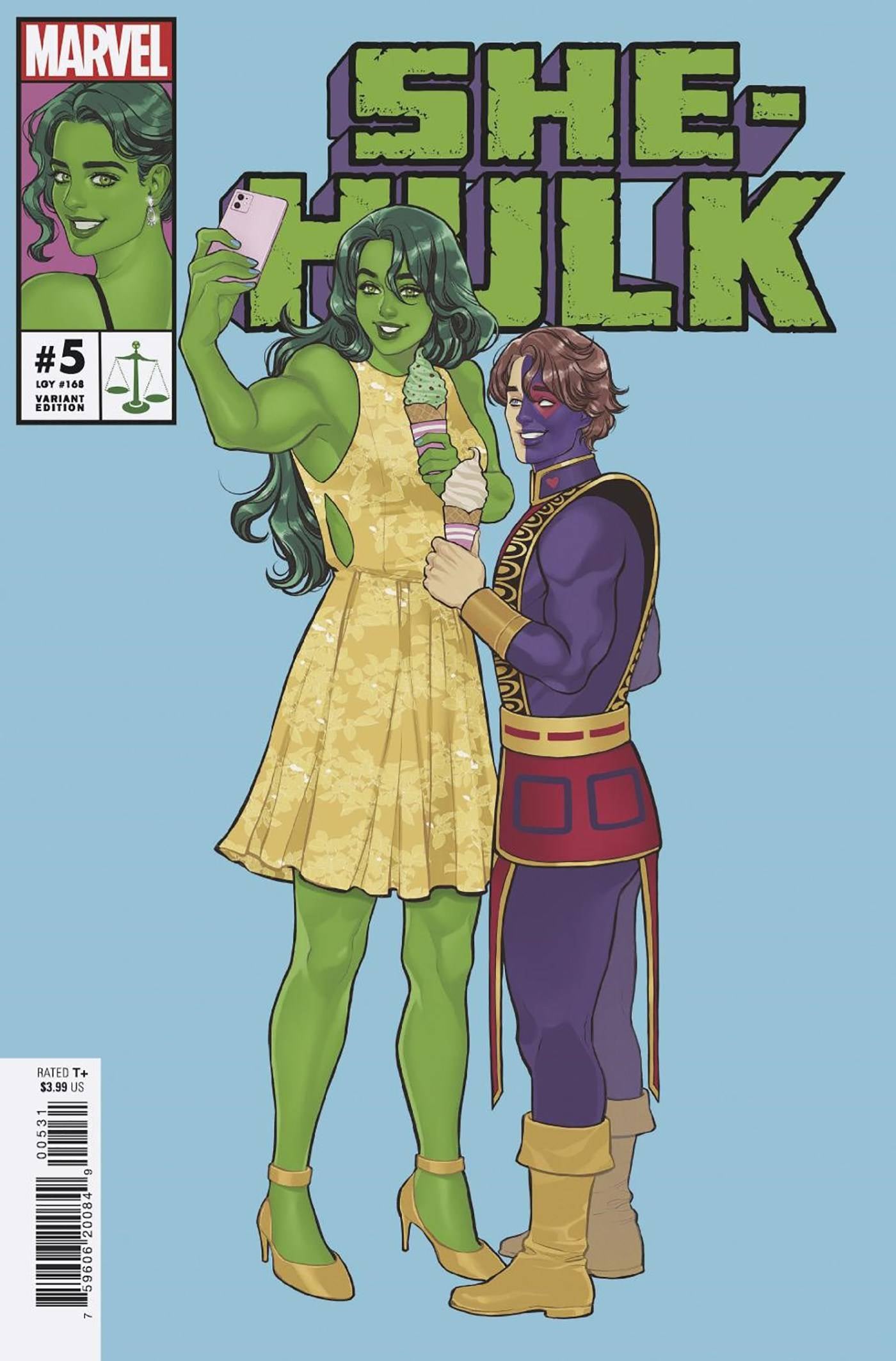 SHE-HULK #5 JONES VARIANT