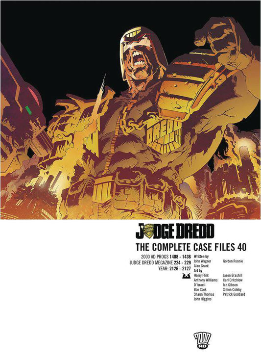 JUDGE DREDD COMPLETE CASE FILES VOLUME 40