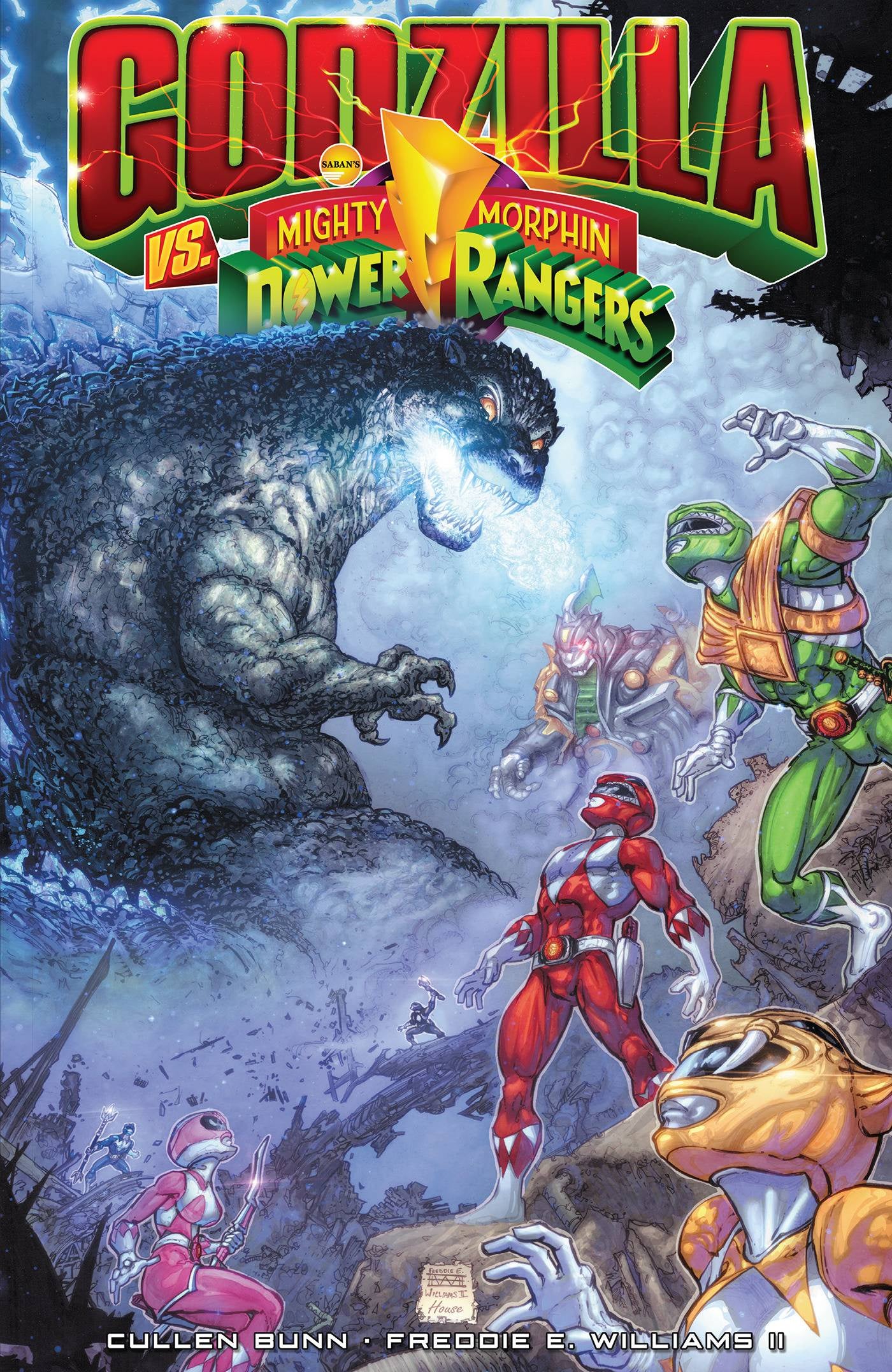 GODZILLA VS MIGHTY MORPHIN POWER RANGERS