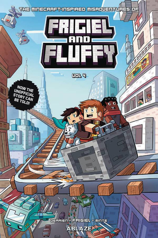 MINECRAFT INSPIRED MISADVENTURES OF FRIGIEL & FLUFFY VOLUME 04 HC