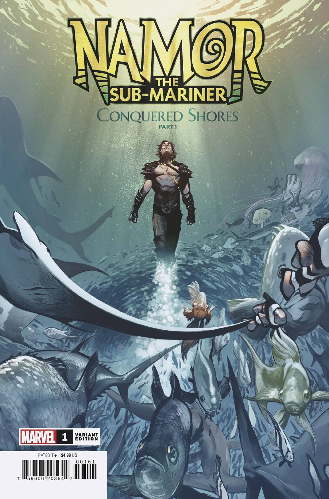 NAMOR THE SUB-MARINER CONQUERED SHORES #1 LARRAZ VARIANT