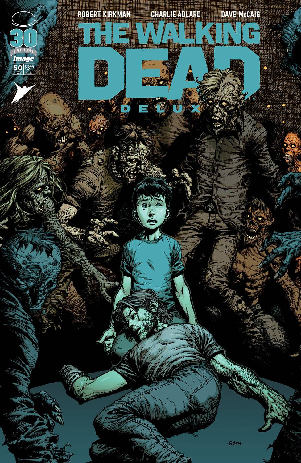 WALKING DEAD DLX #50 CVR A FINCH & MCCAIG