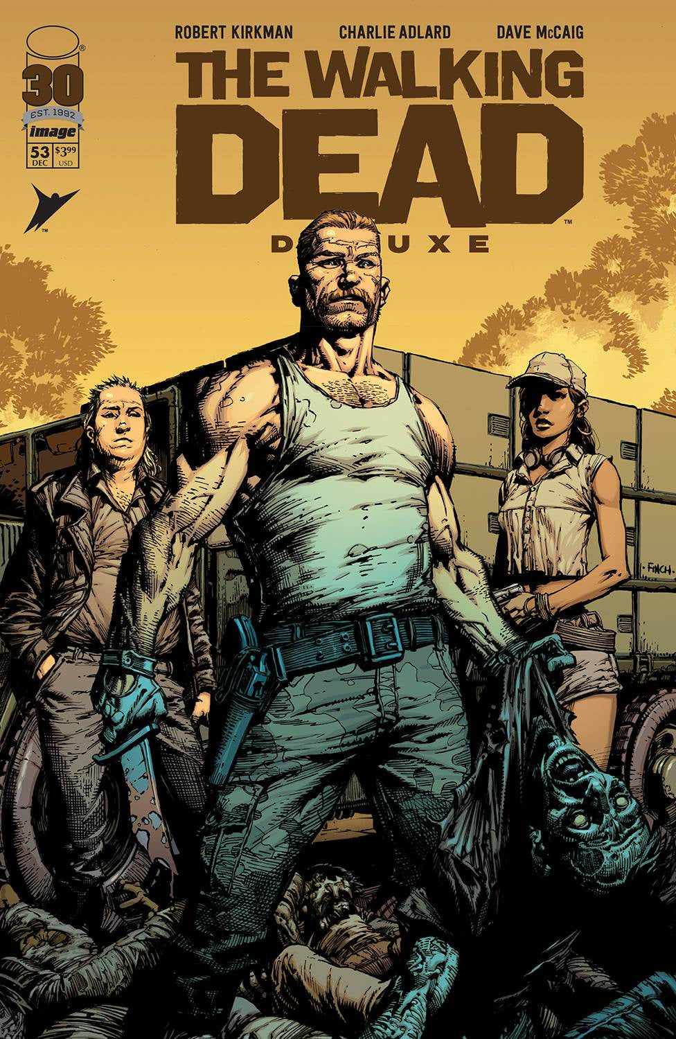 WALKING DEAD DLX #53 CVR A FINCH & MCCAIG