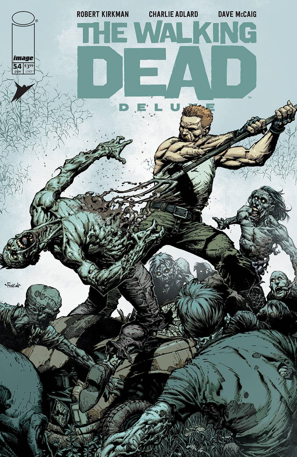 WALKING DEAD DLX #54 CVR A FINCH & MCCAIG