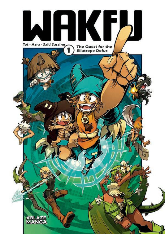 WAKFU VOLUME 01 QUEST FOR ELIATROPE DOFUS