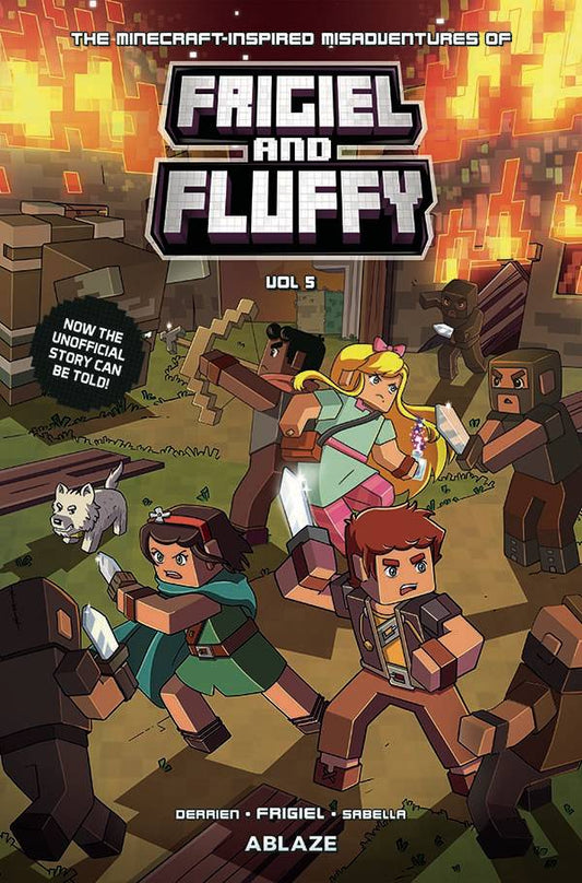 MINECRAFT INSPIRED MISADVENTURES OF FRIGIEL & FLUFFY VOLUME 05 HC