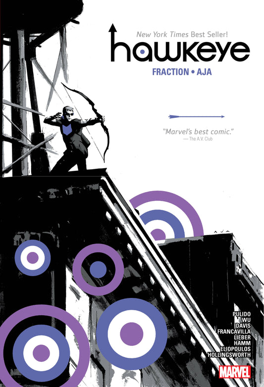 HAWKEYE BY FRACTION AND AJA OMNIBUS