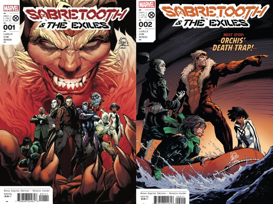 SABRETOOTH & THE EXILES TWO PACK
