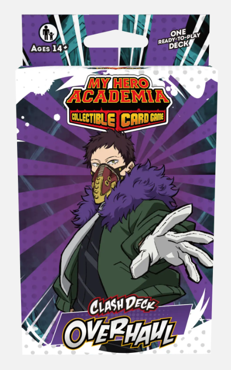 MY HERO ACADEMIA CCG OVERHAUL CLASH DECK