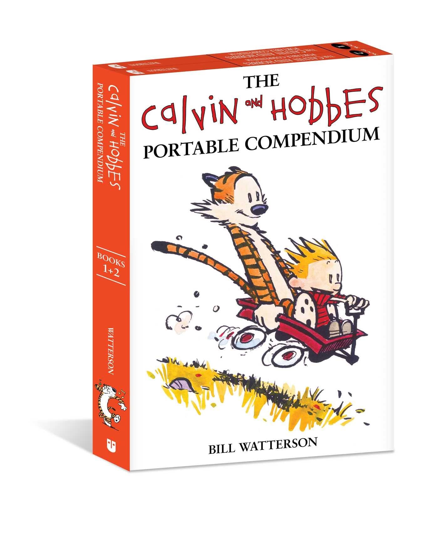 THE CALVIN AND HOBBES PORTABLE COMPENDIUM BOOKS 1 & 2