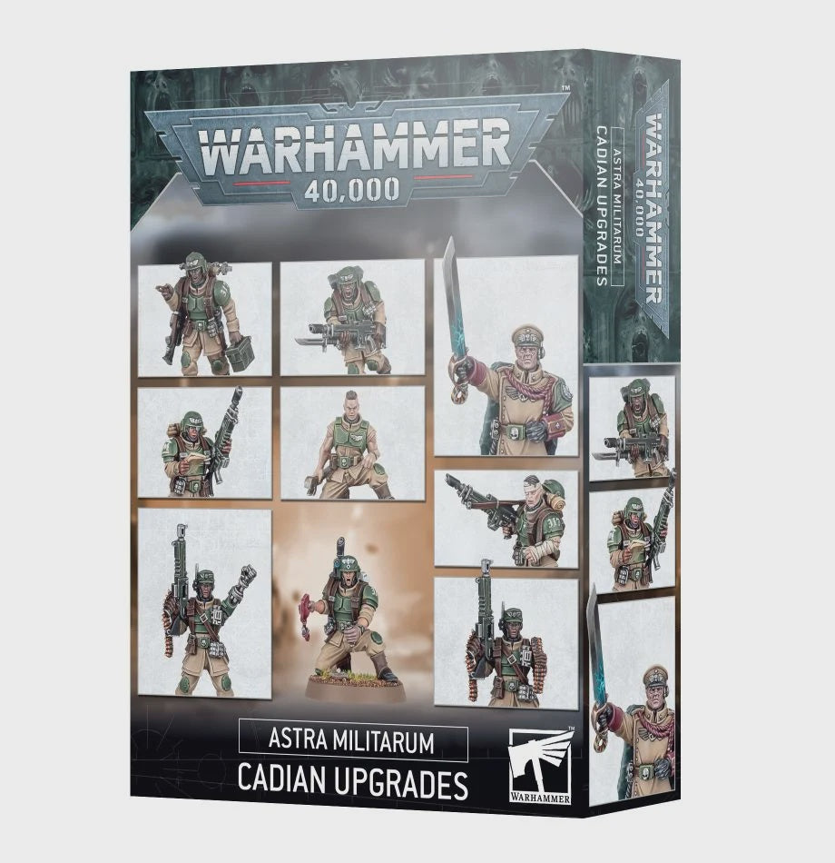 40K ASTRA MILITARUM CADIAN UPGRADES