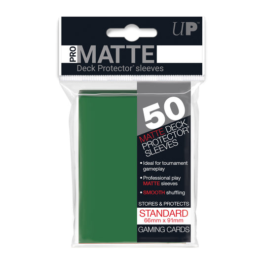 ULTRA PRO PRO-MATTE DECK PROTECTOR SLEEVES - GREEN