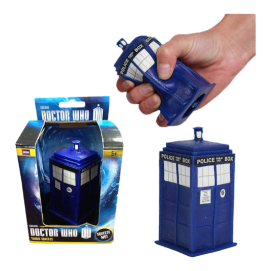 DOCTOR WHO TARDIS SQUEEZE TOY