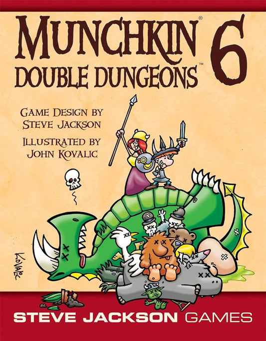 MUNCHKIN 6 DOUBLE DUNGEONS EXPANSION