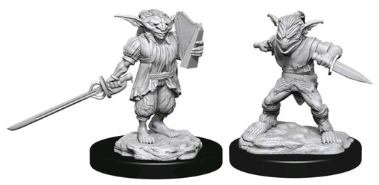 DUNGEONS & DRAGONS NOLZUR'S MARVELOUS UNPAINTED MINI: GOBLIN ROGUE & GOBLIN BARD