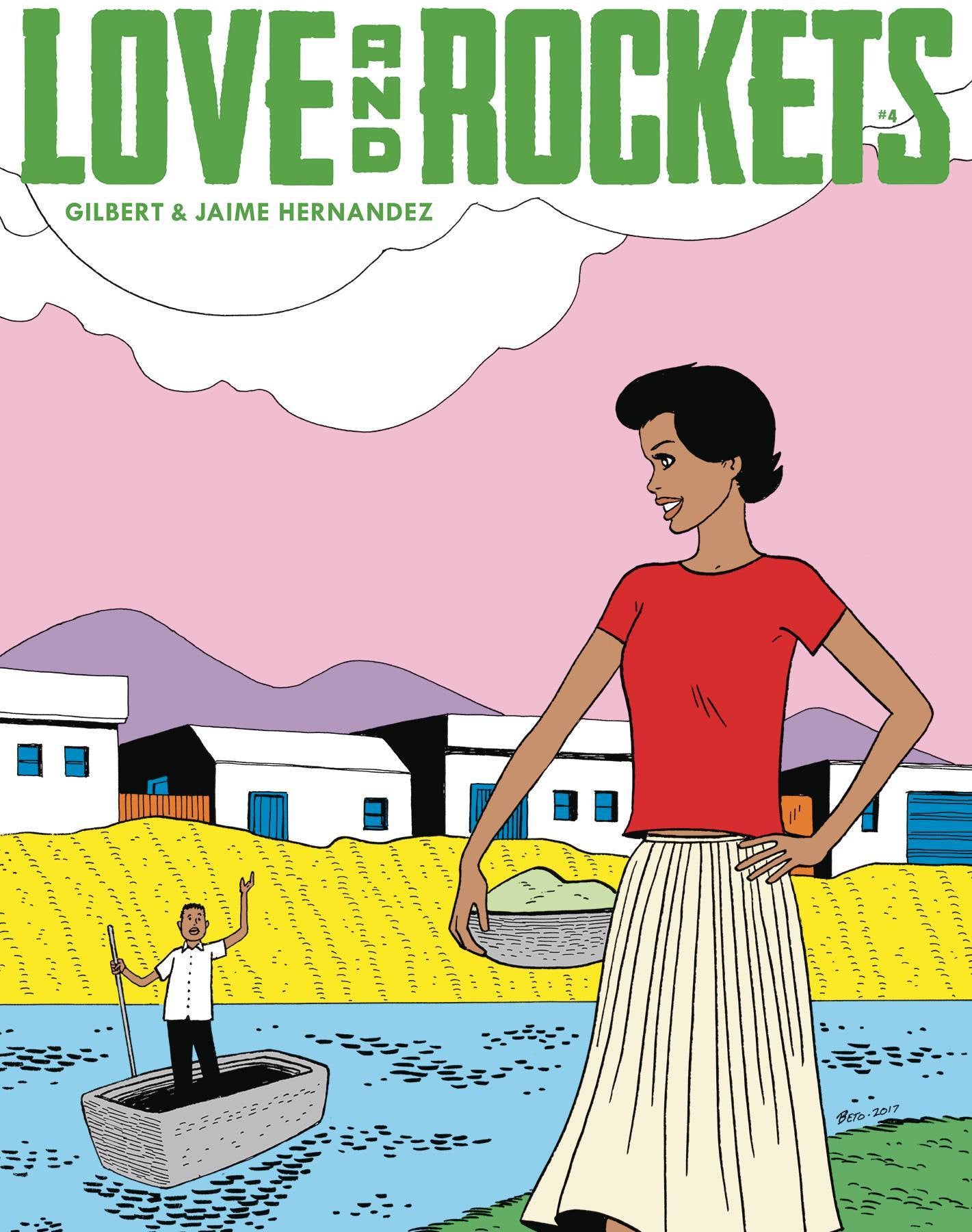 LOVE & ROCKETS MAGAZINE #4