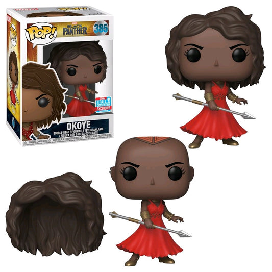 POP! MOVIES: BLACK PANTHER: OKOYE WITH RED DRESS NYCC 2018 EXCLUSIVE