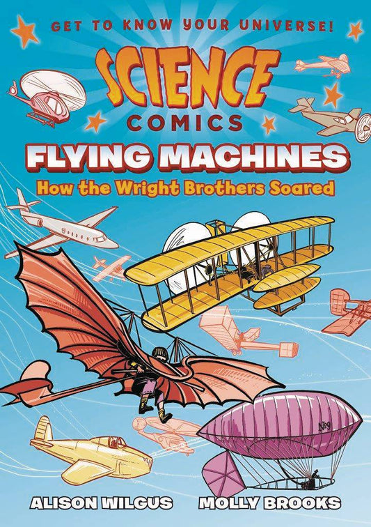SCIENCE COMICS FLYING MACHINES