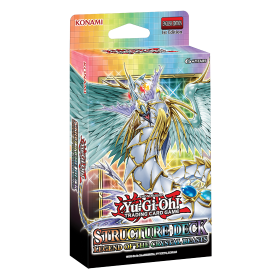 YUGIOH LEGEND OF THE CRYSTAL BEASTS STRUCTURE DECK