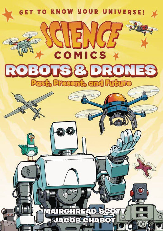 SCIENCE COMICS ROBOTS & DRONES