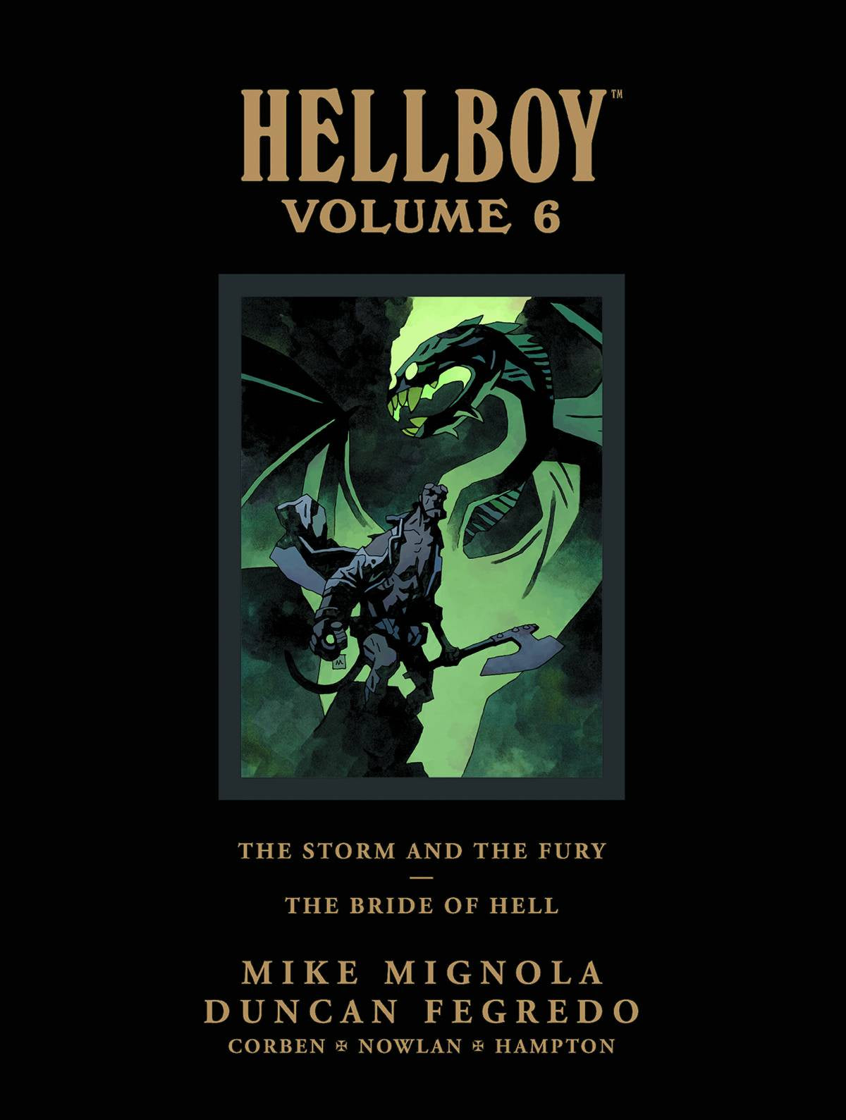 HELLBOY LIBRARY EDITION VOLUME 6 THE STORM AND THE FURY/THE BRIDE OF HELL