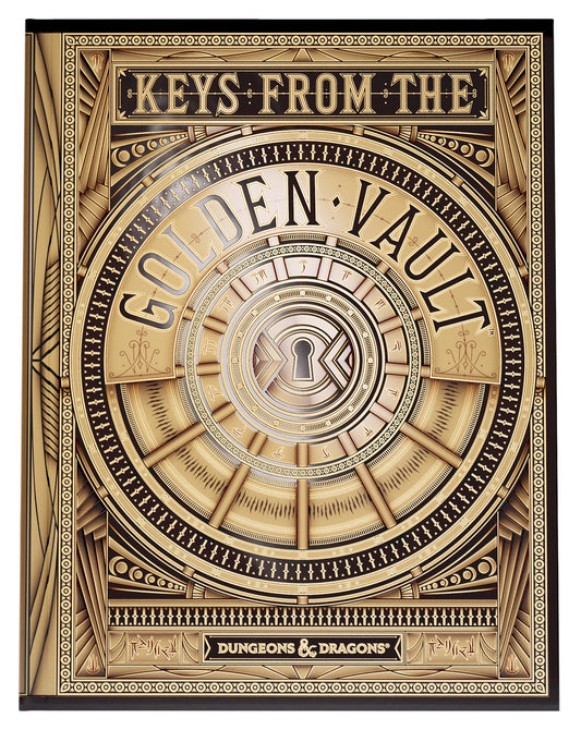 DUNGEONS & DRAGONS KEYS FROM THE GOLDEN VAULT (ALTERNATE COVER) HC