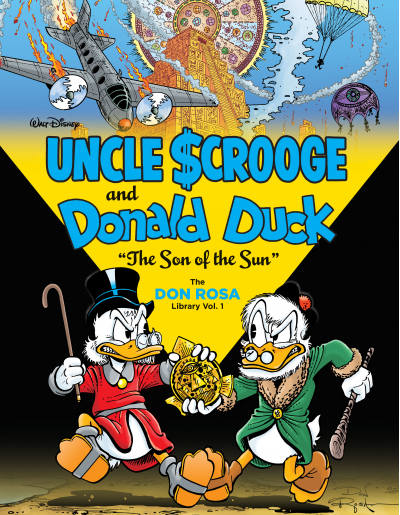 DISNEY ROSA DUCK LIBRARY VOLUME 01 SCROOGE SON OF THE SUN HC