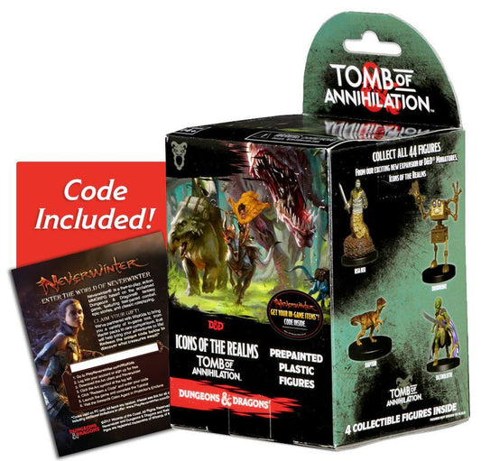 DUNGEONS & DRAGONS: ICONS OF THE REALMS : TOMB OF ANNIHILATION BOOSTER PACK