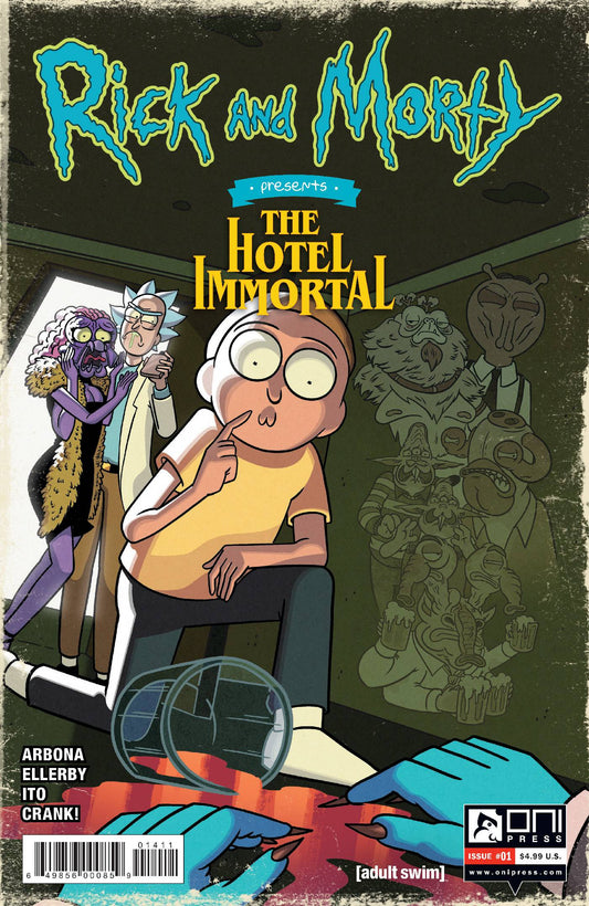 RICK AND MORTY PRESENTS HOTEL IMMORTAL #1 CVR A ELLERBY