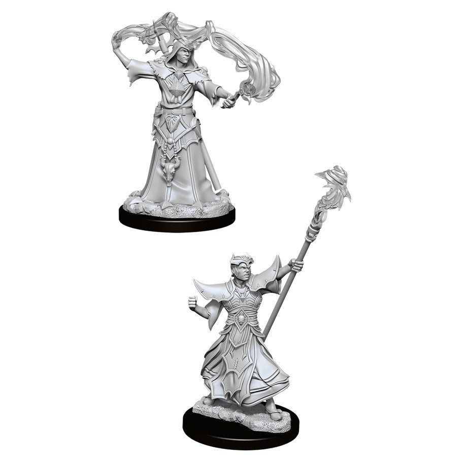 PATHFINDER BATTLES DEEP CUTS UNPAINTED MINI: HUMAN SORCERER (MALE)