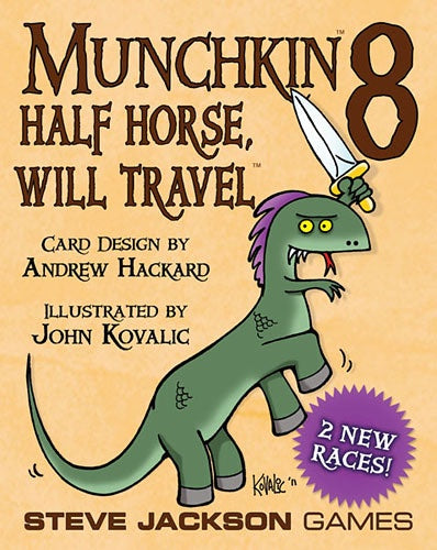 MUNCHKIN 8 HALF HORSE WILL TRAVEL EXPANSION