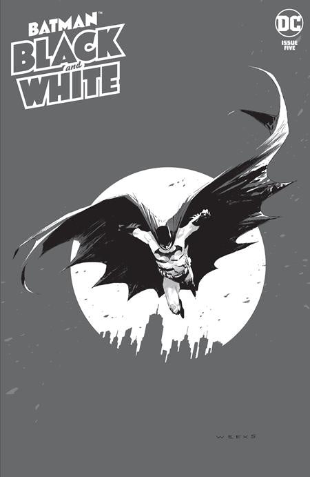 BATMAN BLACK AND WHITE #5 (OF 6) CVR A LEE WEEKS