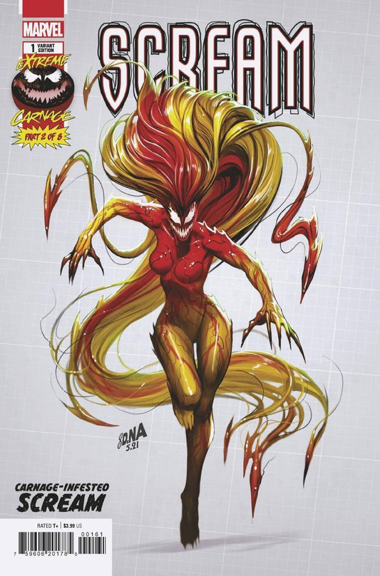 EXTREME CARNAGE SCREAM #1 NAKAYAMA DESIGN VARIANT