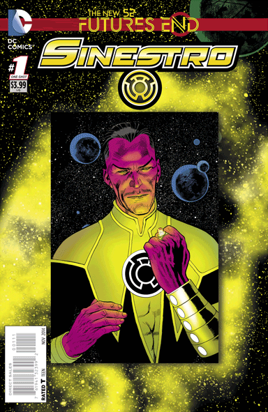 FUTURES END: SINESTRO #1 3D COVER