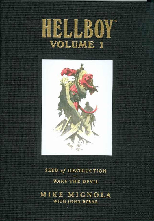 HELLBOY LIBRARY EDITION VOLUME 1 SEED OF DESTRUCTION/WAKE THE DEVIL