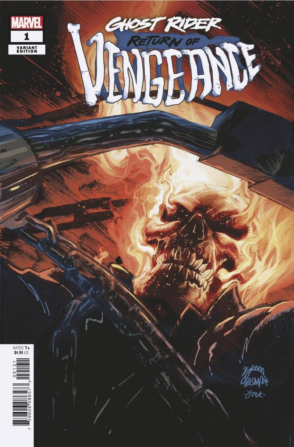 GHOST RIDER RETURN OF VENGEANCE #1 STEGMAN VARIANT