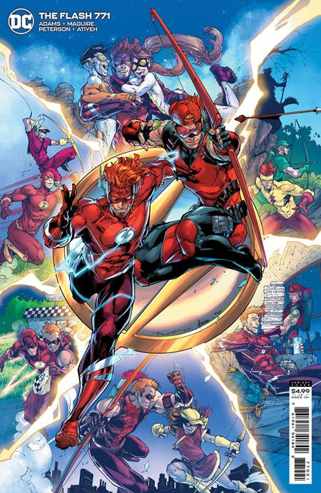 FLASH #771 CVR B BRETT BOOTH CARD STOCK VARIANT