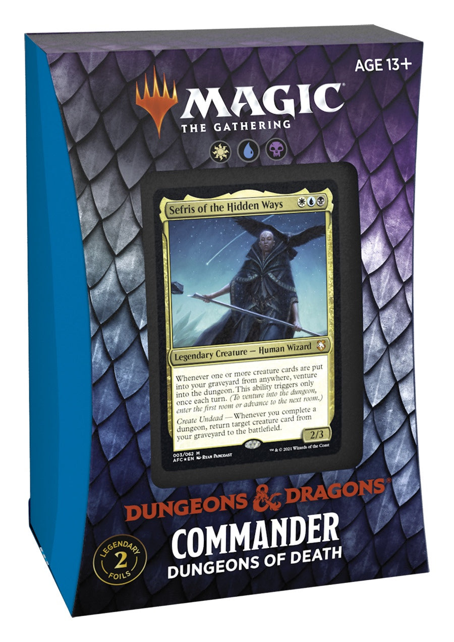 MAGIC THE GATHERING STRIXHAVEN COMMANDER DECK- DUNGEONS OF DEATH