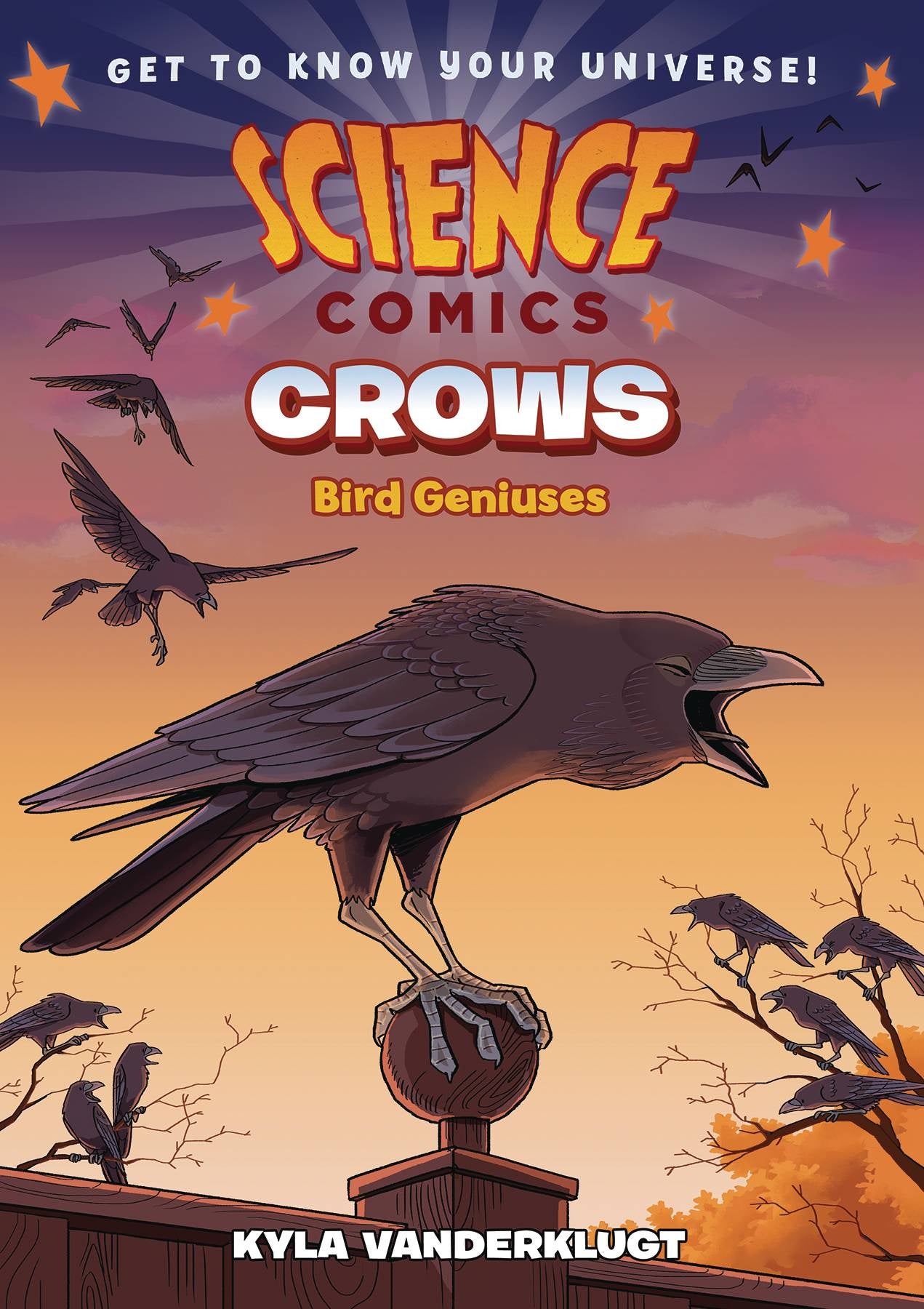 SCIENCE COMICS CROWS GENIUS BIRDS