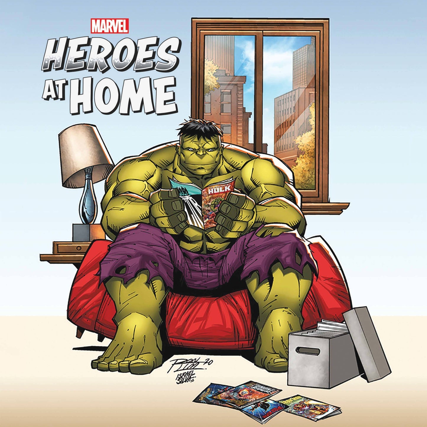 HEROES AT HOME #1 RON LIM VARIANT